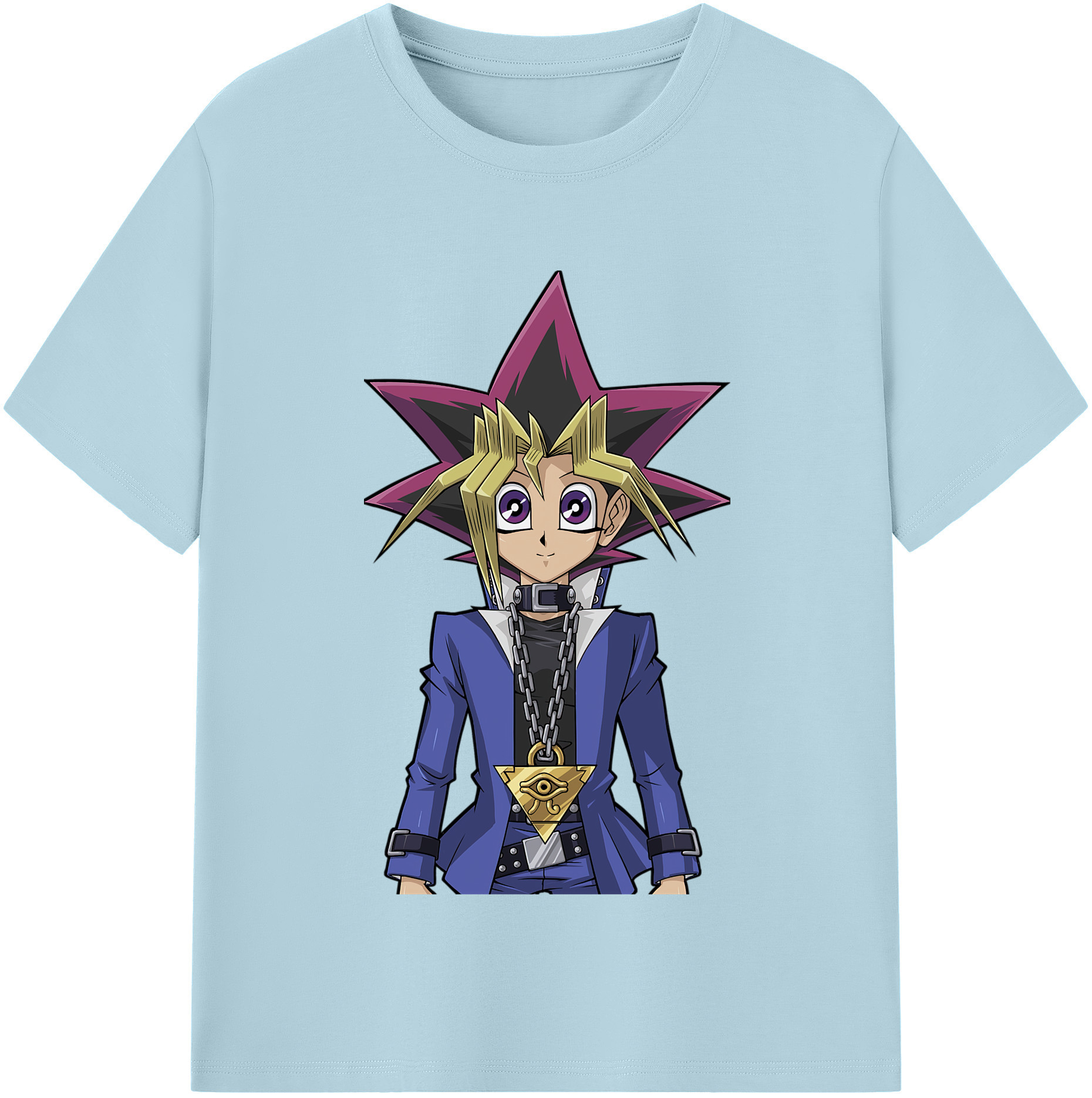 （画像用） 遊☆戯☆王 Yu-Gi-Oh! 綿100％半袖Tシャツ（フロントプリント）